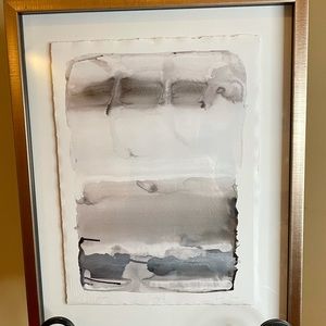 Numbered & Signed Watercolor Wall Hanging